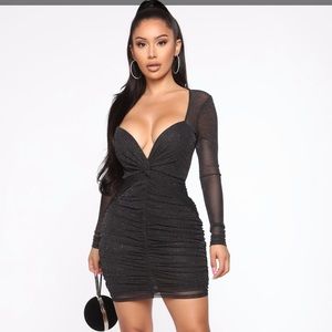 Take control mini dress